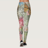 Leggings Alice Cheshire Chat Wonderland Tree Garden (Dos)