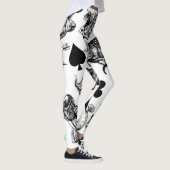 Leggings Alice Lapin Blanc Wonderland Classique (Droite)
