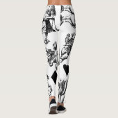 Leggings Alice Lapin Blanc Wonderland Classique (Dos)