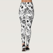 Leggings Alice White Rabbit Wonderland Classic (Dos)