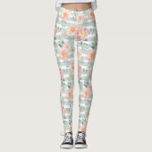 Leggings Alicia Rose Motif de bande (Devant)