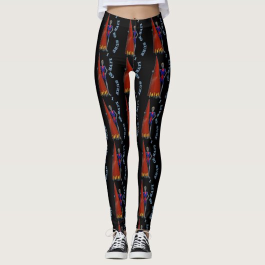 Leggings Alien-Action : Surfer (Devant)