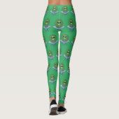 Leggings Alien dans son petit vaisseau spatial (Dos)