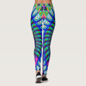 Leggings Alien fractal (Dos)