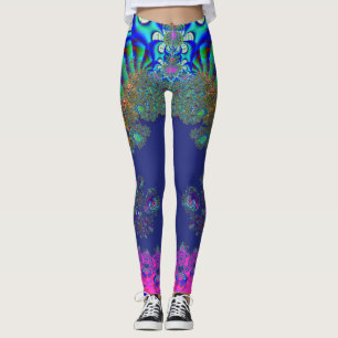 Leggings Alien fractal