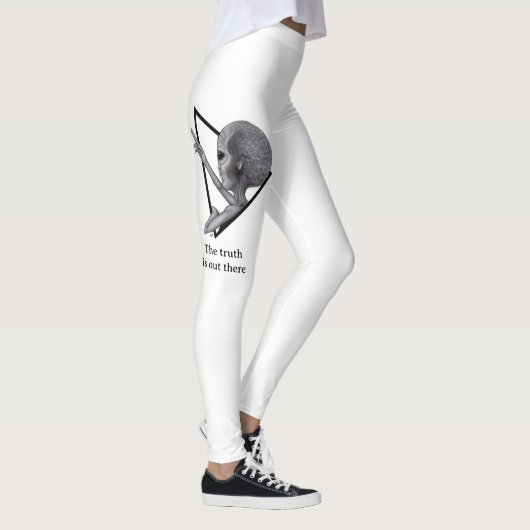 Leggings Alien gris, la vérité est là (Droite)