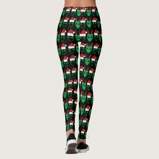 Leggings Aliens de Noël (Dos)
