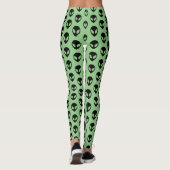 Leggings Aliens spatiaux en informatique (Dos)