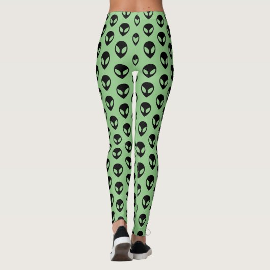 Leggings Aliens spatiaux en informatique (Dos)