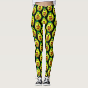 Leggings aliment ami du cœur d'avocat