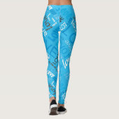 Leggings Alive Cyan Gallery (Dos)