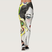 Leggings All-Over-Print Lady Espagnol (Dos)