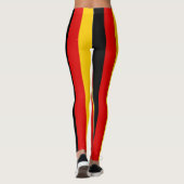 Leggings Allemagne Couleurs du drapeau national Verticaleme (Dos)