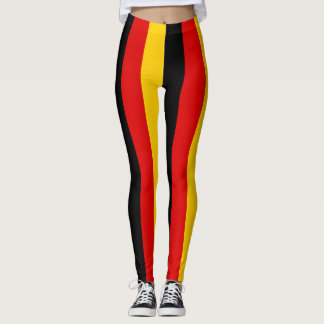 Leggings Allemagne Couleurs du drapeau national Verticaleme