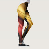 Leggings Allemagne drapeau texture soie (Droite)