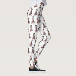 Leggings Allons-y ! Promenons le chien crête chinoise (hl b