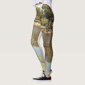 Leggings Almaden alke park avec héron blanc (Gauche)