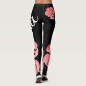Leggings Aloha guêtres florales (Dos)