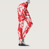Leggings Aloha Hawaiian Hibiscus motif floral (Droite)