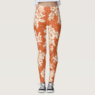 Leggings Aloha Spirit : Hibiscus-Ananas Harmonie.