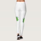 Leggings ALOHA Tropical Island Hawaiian Pignon d'ananas (Dos)