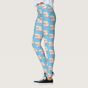 Leggings Alpha Chi Omega Script Super