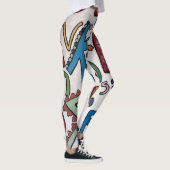 Leggings Alphabet Coloré (Droite)