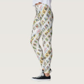 Leggings Alphabet de chat, Louis Wain (Gauche)