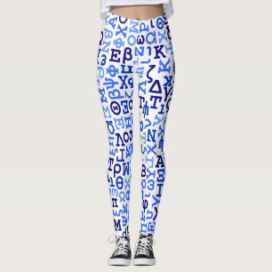 Leggings alphabet grec