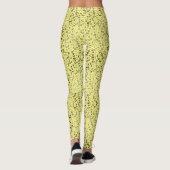 Leggings Alphabets Motif 01 BW.w LYellow BG (Dos)