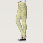 Leggings Alphabets Motif 02 YW 2Tonesx4.bw Lyellow BG (Gauche)
