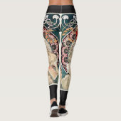 Leggings Alphonse Mucha (Dos)