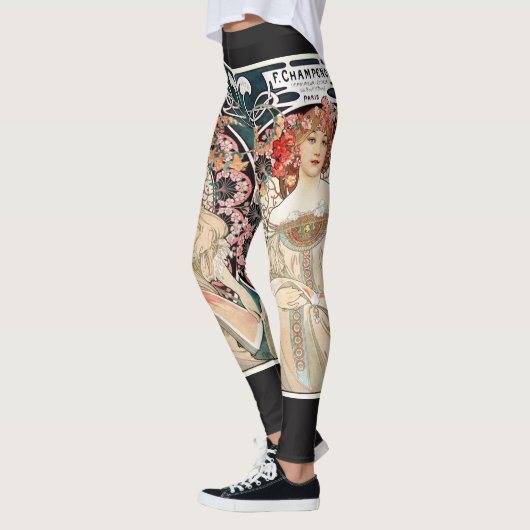 Leggings Alphonse Mucha (Gauche)