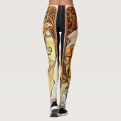 Leggings Alphonse Mucha Biscuits Lefevre-Utile (Dos)