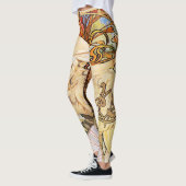 Leggings Alphonse Mucha Biscuits Lefevre-Utile (Gauche)