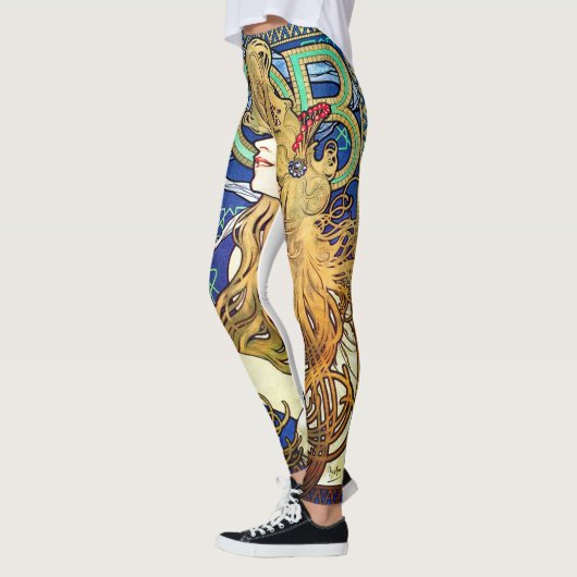 Leggings Alphonse Mucha JOB (Gauche)