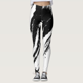 Leggings Altijd abstrkt Blk/Wht III