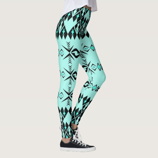 Leggings Amadahy ~ Eau forestière (Droite)