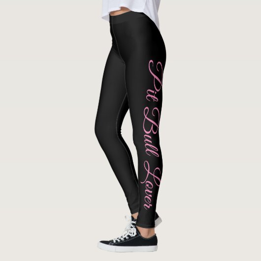 Leggings Amant de pitbull (Gauche)