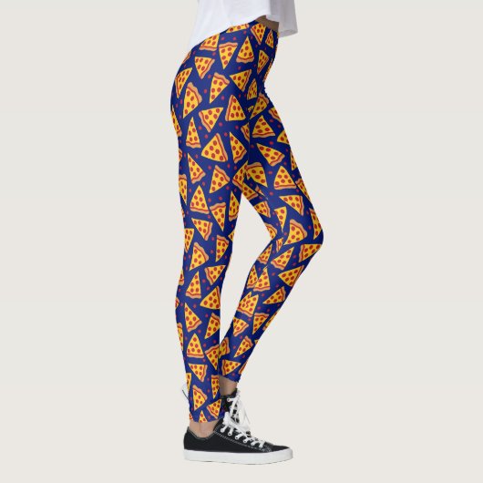 Leggings Amants de pizza de pepperoni (Droite)
