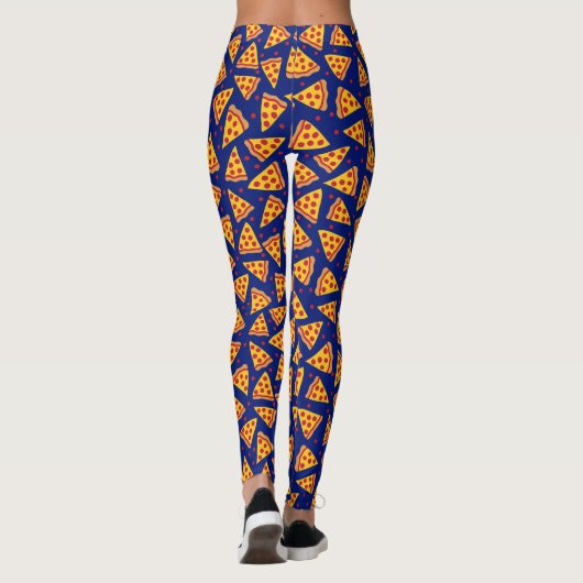 Leggings Amants de pizza de pepperoni (Dos)