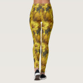 Leggings Amaryllis de maternité jaune Étincelle de remise d (Dos)