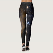 Leggings amas d'étoiles galaxie espace univers (Dos)