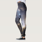 Leggings amas d'étoiles galaxie espace univers (Gauche)