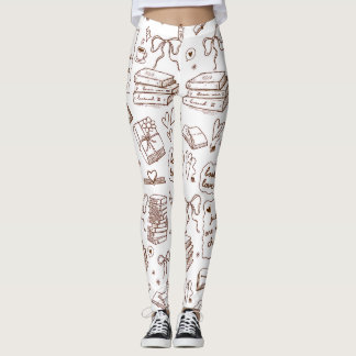 Leggings Amateur de livres motif de lecture | Jolis livres,