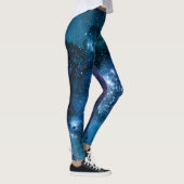 Leggings Amateurs de galaxie Starry Space Blue Sky White Sp (Droite)