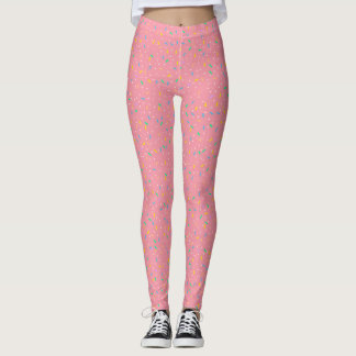 Leggings Amateurs de glace aux fraises