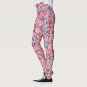 Leggings Amateurs de requins mignons requins et coeurs (Gauche)