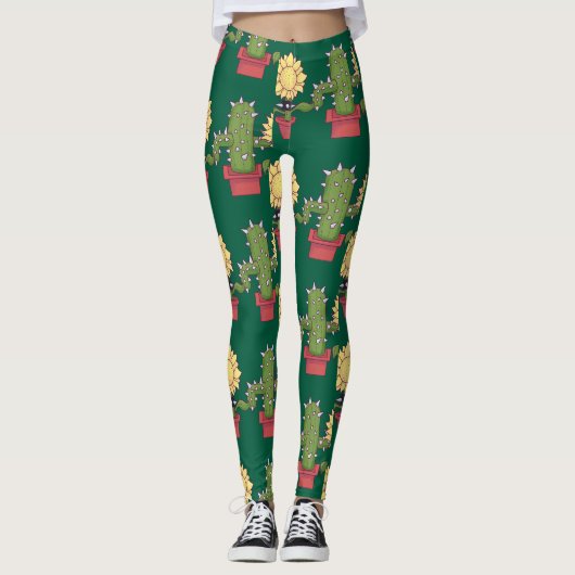 Leggings Amateurs plantes (Devant)