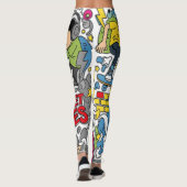 Leggings Ambiance de rue (Dos)